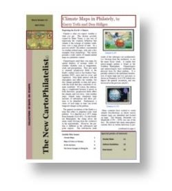 New CartoPhilatelist No. 33 April 2011