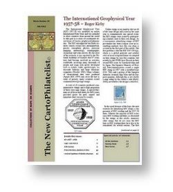 New CartoPhilatelist No. 38 July 2012